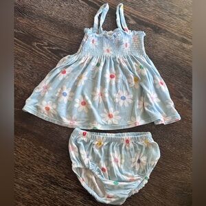 Angel Dear colorful daisies matching set